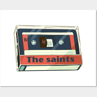 the saints cassette tape Posters and Art